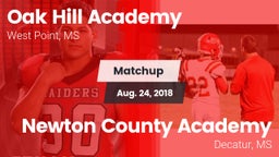 Matchup: Oak Hill Academy vs. Newton County Academy  2018