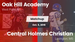 Matchup: Oak Hill Academy vs. Central Holmes Christian  2018