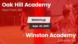 Matchup: Oak Hill Academy vs. Winston Academy  2019