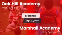 Matchup: Oak Hill Academy vs. Marshall Academy  2019