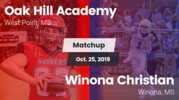Matchup: Oak Hill Academy vs. Winona Christian  2019
