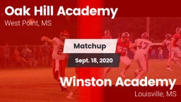 Matchup: Oak Hill Academy vs. Winston Academy  2020