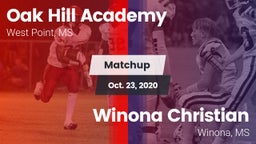 Matchup: Oak Hill Academy vs. Winona Christian  2020