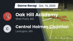 Recap: Oak Hill Academy  vs. Central Holmes Christian  2020