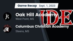 Recap: Oak Hill Academy  vs. Columbus Christian Academy 2023