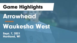 Arrowhead  vs Waukesha West  Game Highlights - Sept. 7, 2021