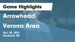 Arrowhead  vs Verona Area  Game Highlights - Oct. 30, 2021