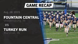 Recap: Fountain Central  vs. Turkey Run  2015