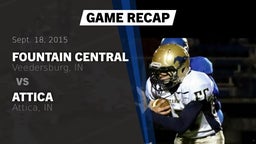 Recap: Fountain Central  vs. Attica  2015