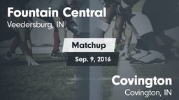 Matchup: Fountain Central vs. Covington  2016