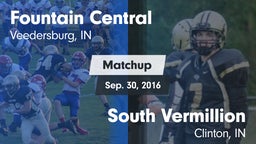 Matchup: Fountain Central vs. South Vermillion  2016