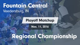 Matchup: Fountain Central vs. Regional Championship 2016