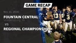 Recap: Fountain Central  vs. Regional Championship 2016