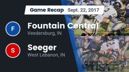 Recap: Fountain Central  vs. Seeger  2017