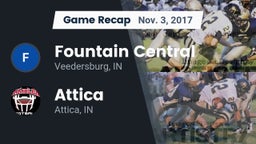 Recap: Fountain Central  vs. Attica  2017