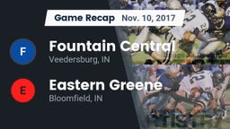 Recap: Fountain Central  vs. Eastern Greene  2017
