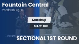 Matchup: Fountain Central vs. SECTIONAL 1ST ROUND 2018