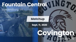 Matchup: Fountain Central vs. Covington  2020