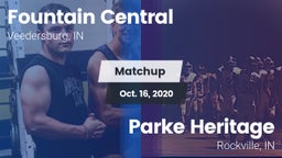 Matchup: Fountain Central vs. Parke Heritage  2020