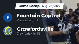 Recap: Fountain Central  vs. Crawfordsville  2022