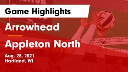 Arrowhead  vs Appleton North  Game Highlights - Aug. 28, 2021