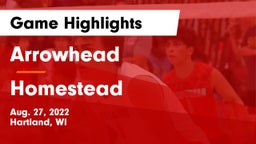 Arrowhead  vs Homestead  Game Highlights - Aug. 27, 2022