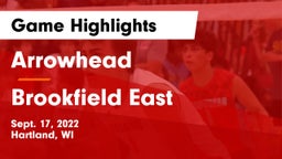 Arrowhead  vs Brookfield East  Game Highlights - Sept. 17, 2022