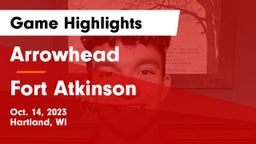 Arrowhead  vs Fort Atkinson  Game Highlights - Oct. 14, 2023