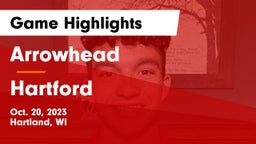 Arrowhead  vs Hartford  Game Highlights - Oct. 20, 2023