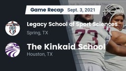 Recap: Legacy School of Sport Sciences vs. The Kinkaid School 2021