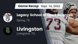 Recap: Legacy School of Sport Sciences vs. Livingston  2022