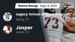 Recap: Legacy School of Sport Sciences vs. Jasper  2023