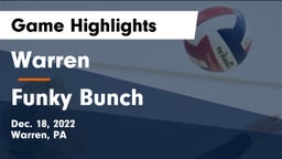 Warren  vs Funky Bunch Game Highlights - Dec. 18, 2022