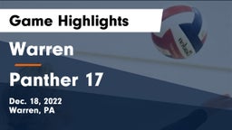 Warren  vs Panther 17 Game Highlights - Dec. 18, 2022