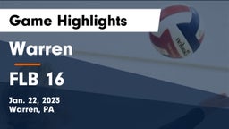 Warren  vs FLB 16 Game Highlights - Jan. 22, 2023