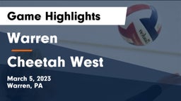 Warren  vs Cheetah West Game Highlights - March 5, 2023