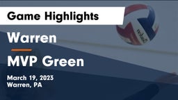Warren  vs MVP Green Game Highlights - March 19, 2023