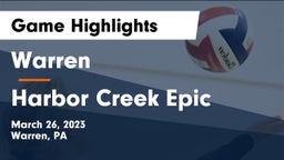 Warren  vs Harbor Creek Epic Game Highlights - March 26, 2023