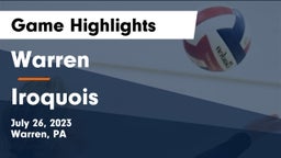 Warren  vs Iroquois Game Highlights - July 26, 2023