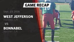 Recap: West Jefferson  vs. Bonnabel  2016