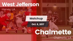 Matchup: West Jefferson vs. Chalmette  2017