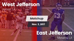 Matchup: West Jefferson vs. East Jefferson  2017
