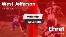 Matchup: West Jefferson vs. Ehret  2019
