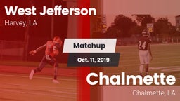 Matchup: West Jefferson vs. Chalmette  2019
