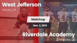 Matchup: West Jefferson vs. Riverdale Academy 2019