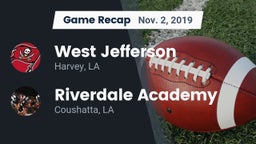 Recap: West Jefferson  vs. Riverdale Academy 2019