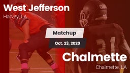 Matchup: West Jefferson vs. Chalmette  2020