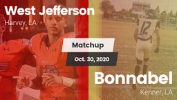 Matchup: West Jefferson vs. Bonnabel  2020