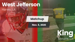 Matchup: West Jefferson vs. King  2020