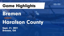 Bremen  vs Haralson County  Game Highlights - Sept. 21, 2021